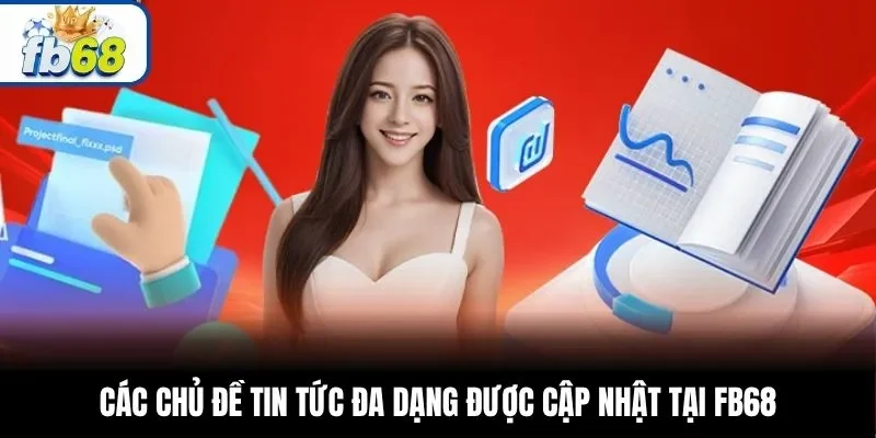 Các chủ đề tin tức đa dạng được cập nhật tại FB68