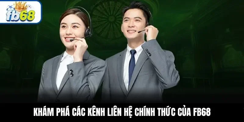 Khám phá các kênh liên hệ chính thức của FB68