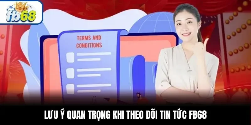 Lưu ý quan trọng khi theo dõi tin tức FB68