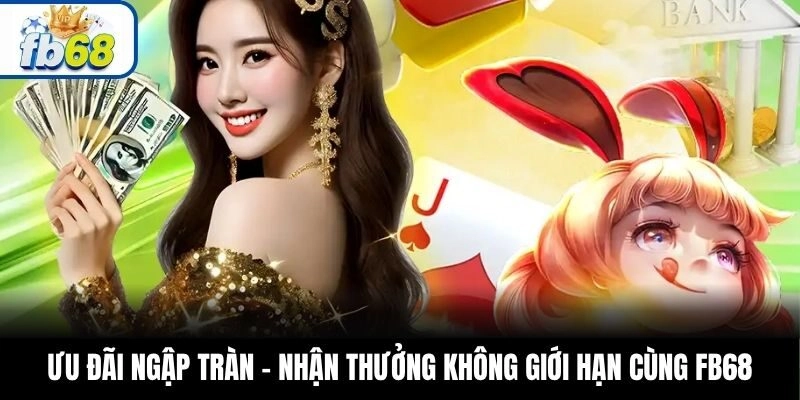 Ưu đãi ngập tràn – Nhận thưởng không giới hạn cùng FB68